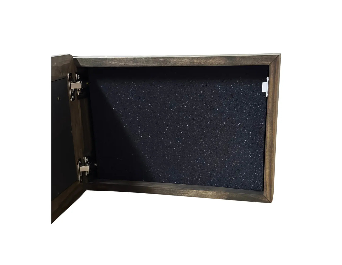 Peony (jacobean) Gun Safe - Wall Mounted Decorative Secure Gun Cabinet Bellewood Designs