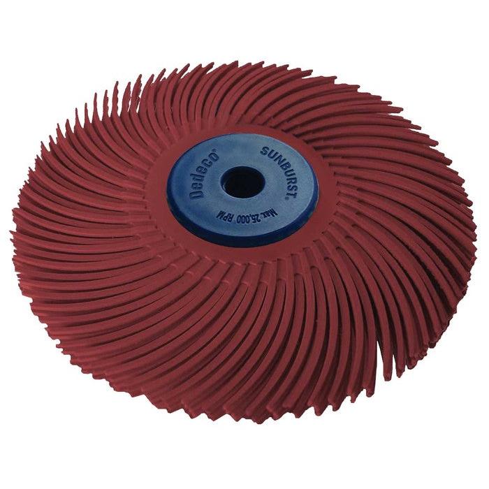 Dedeco® Sunburst® 3" 3-Ply Radial Bristle Disc Assortment