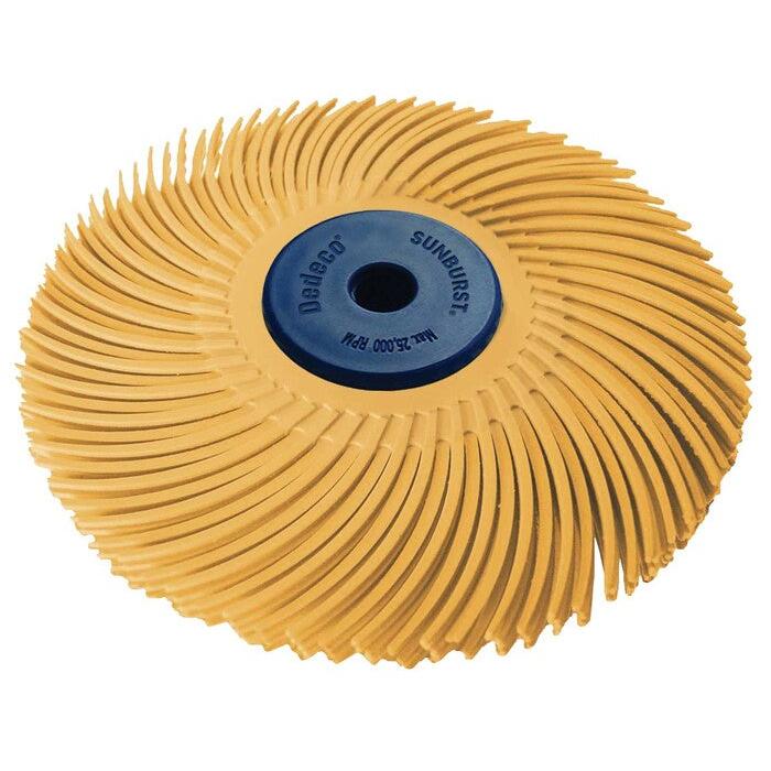 Dedeco® Sunburst® 3" 3-Ply Radial Bristle Disc Assortment