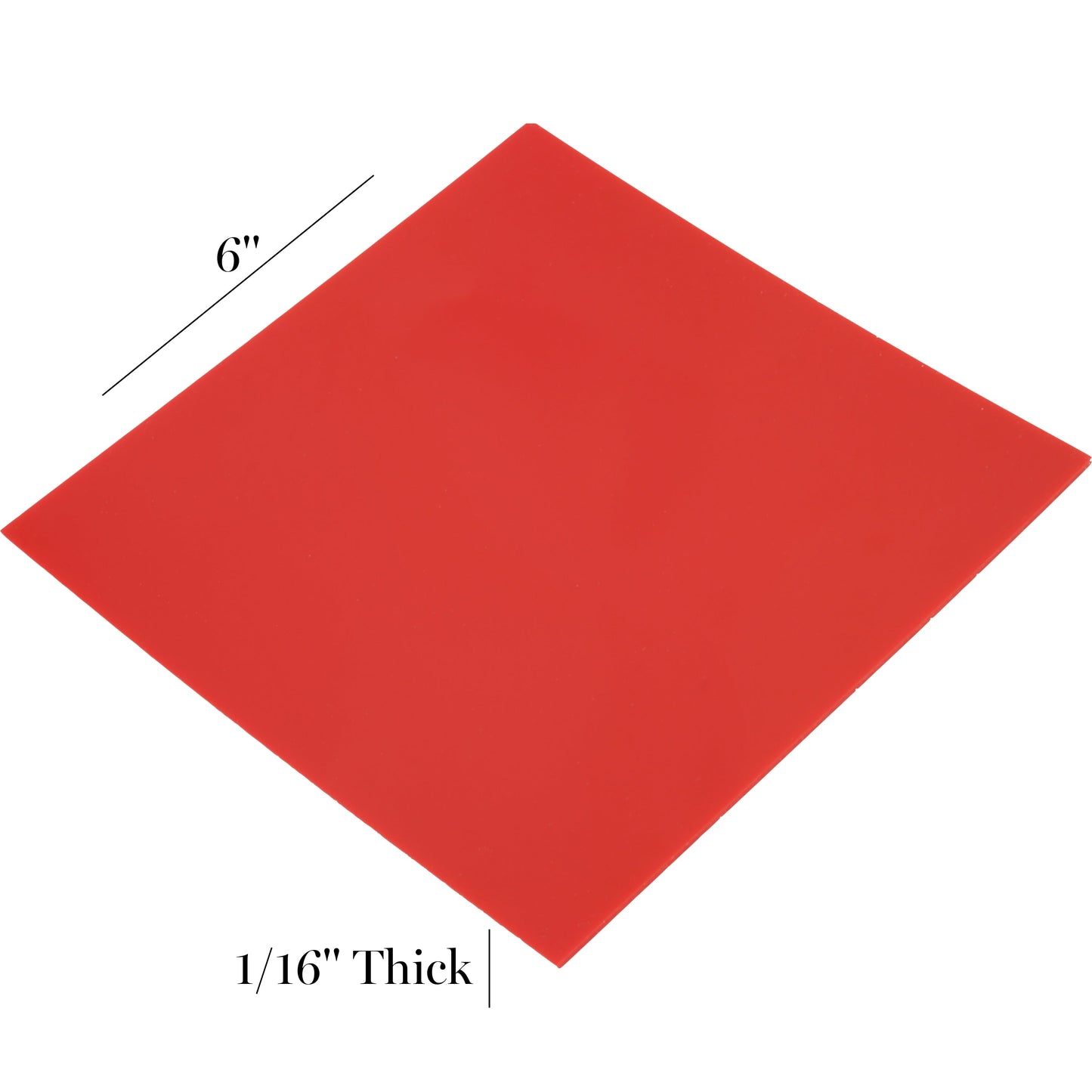 Red Precision Urethane Cutting Pad Pepetools