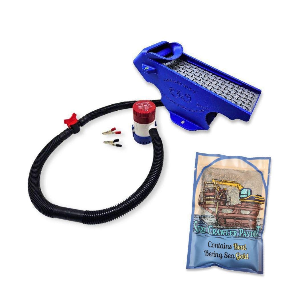 Clean-Up Buddy 12Volt Kit - (500gph) + Bering Sea Paydirt Prospectors Dream