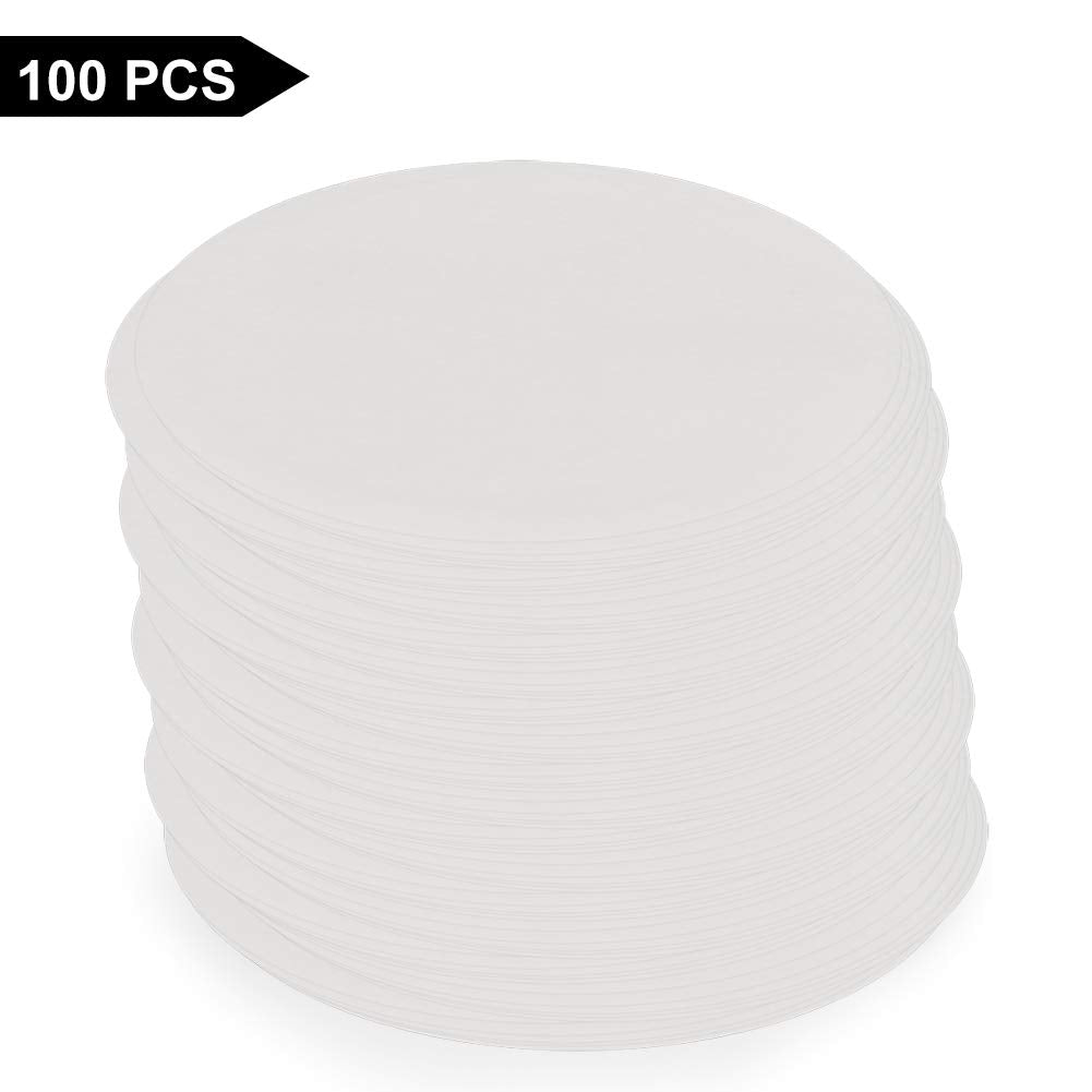 StonyLab 94mm Qualitative Filter Paper – Ideal for Gold, Silver & Copper Precipitation (Pack of 100)