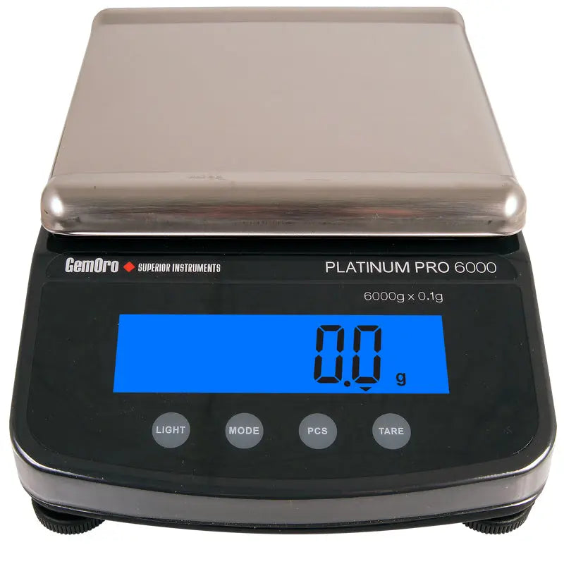 Digital Scale, 6000g x 0.1g - GEMORO PRO6000 Pepetools