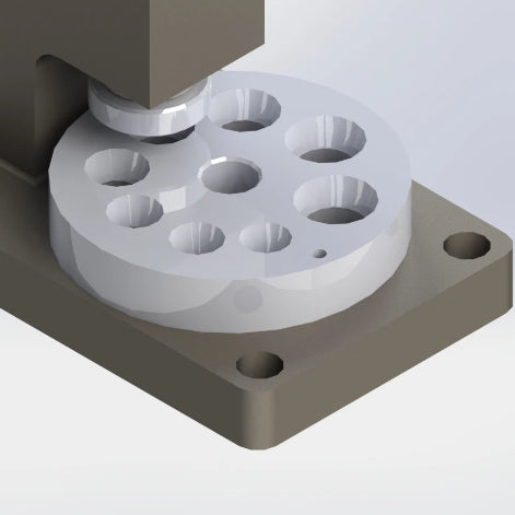 Reducing Die & Push Rod for Ring Stretcher (DELRIN) Pepetools