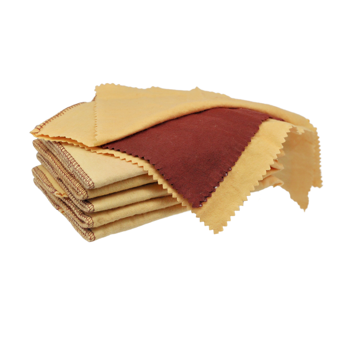 GTE Jewelers Large 12x14 Rouge Polishing Cloth Brass Copper Silver Gold Sunshine Buff