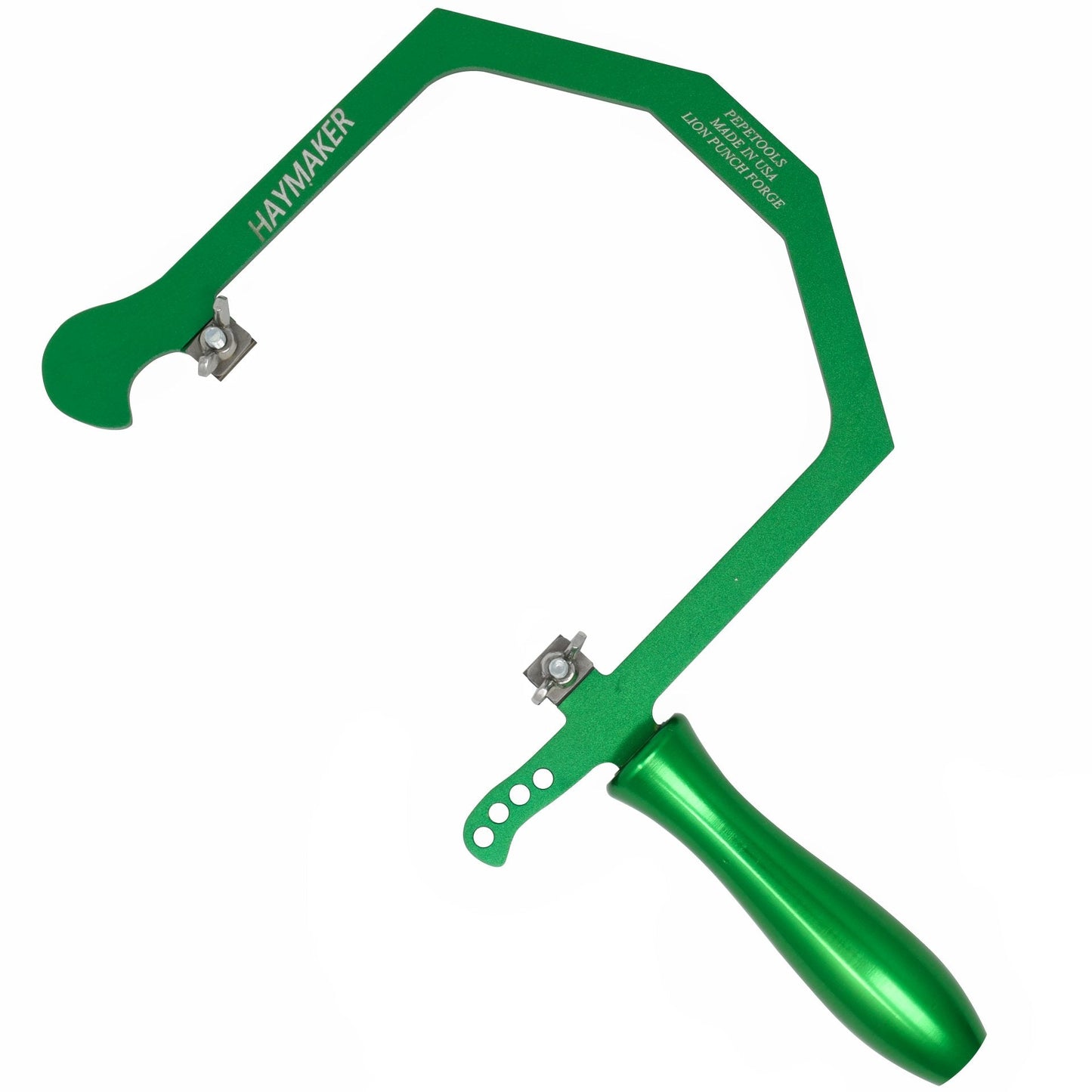 Green Haymaker Lion Punch Forge Saw Pepetools