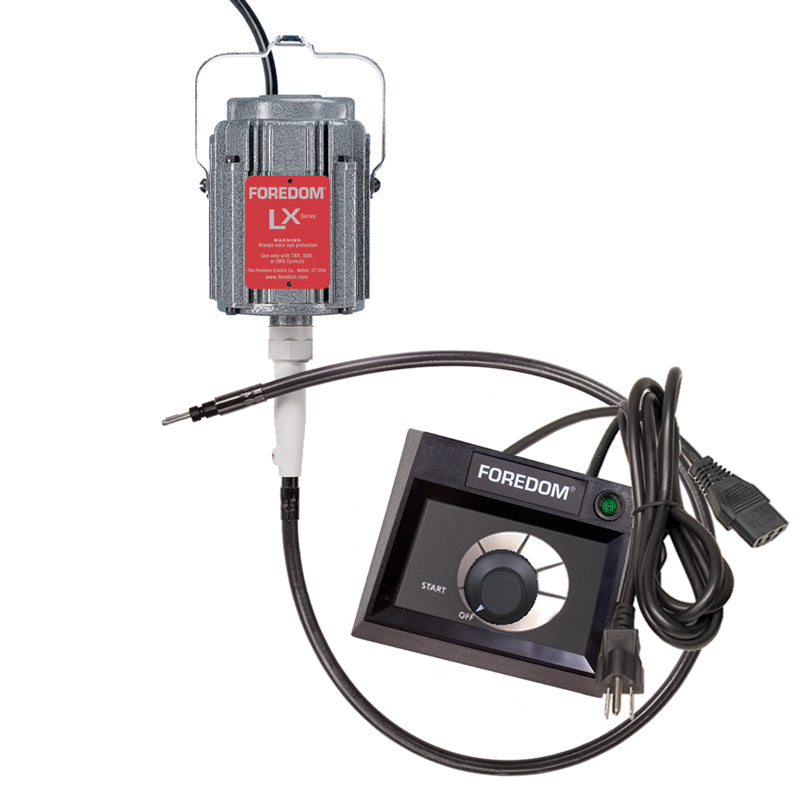 M.LX Hang-Up Motor with C.EMX-2 Dial Control - Foredom Pepetools