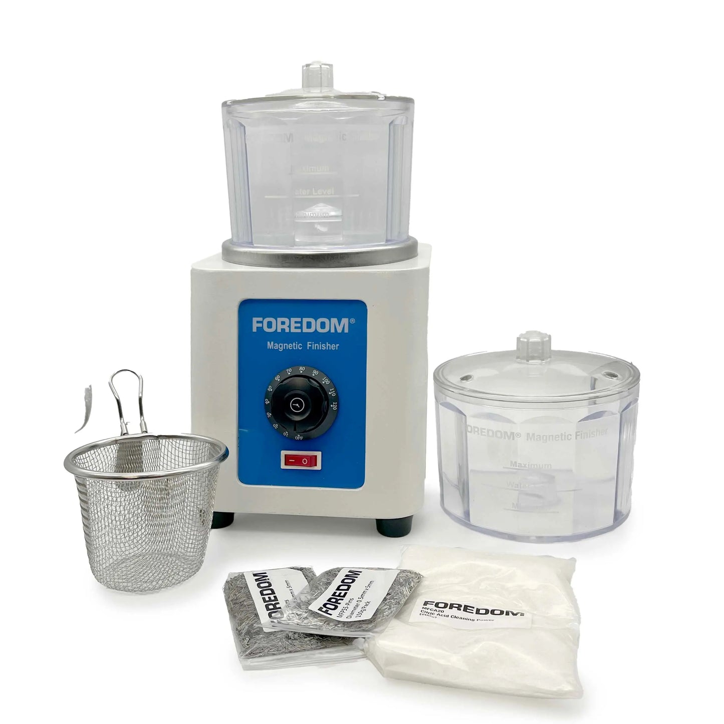 Foredom Magnetic Finisher, 30 Ring, Dual Bowl - MF105 Pepetools