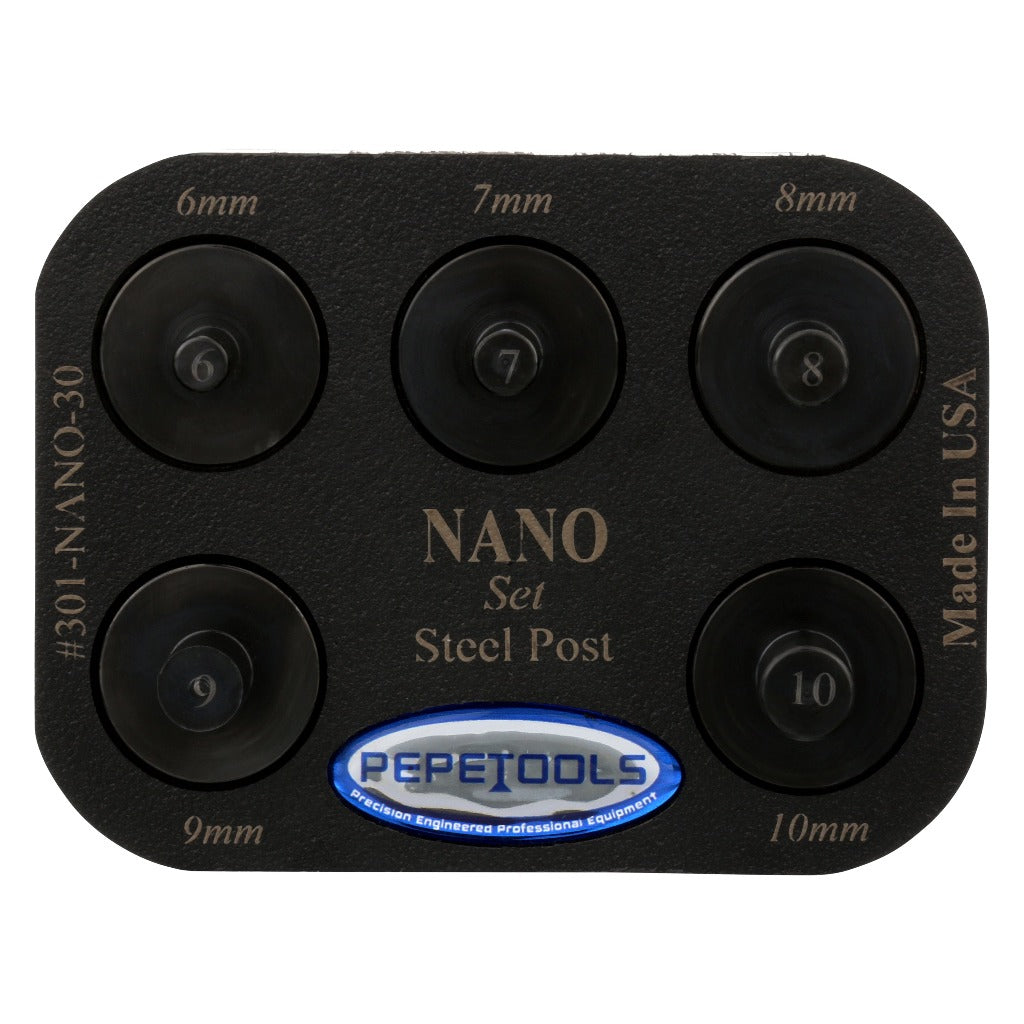 Nano Diameter Steel Post Add-On Set Pepetools