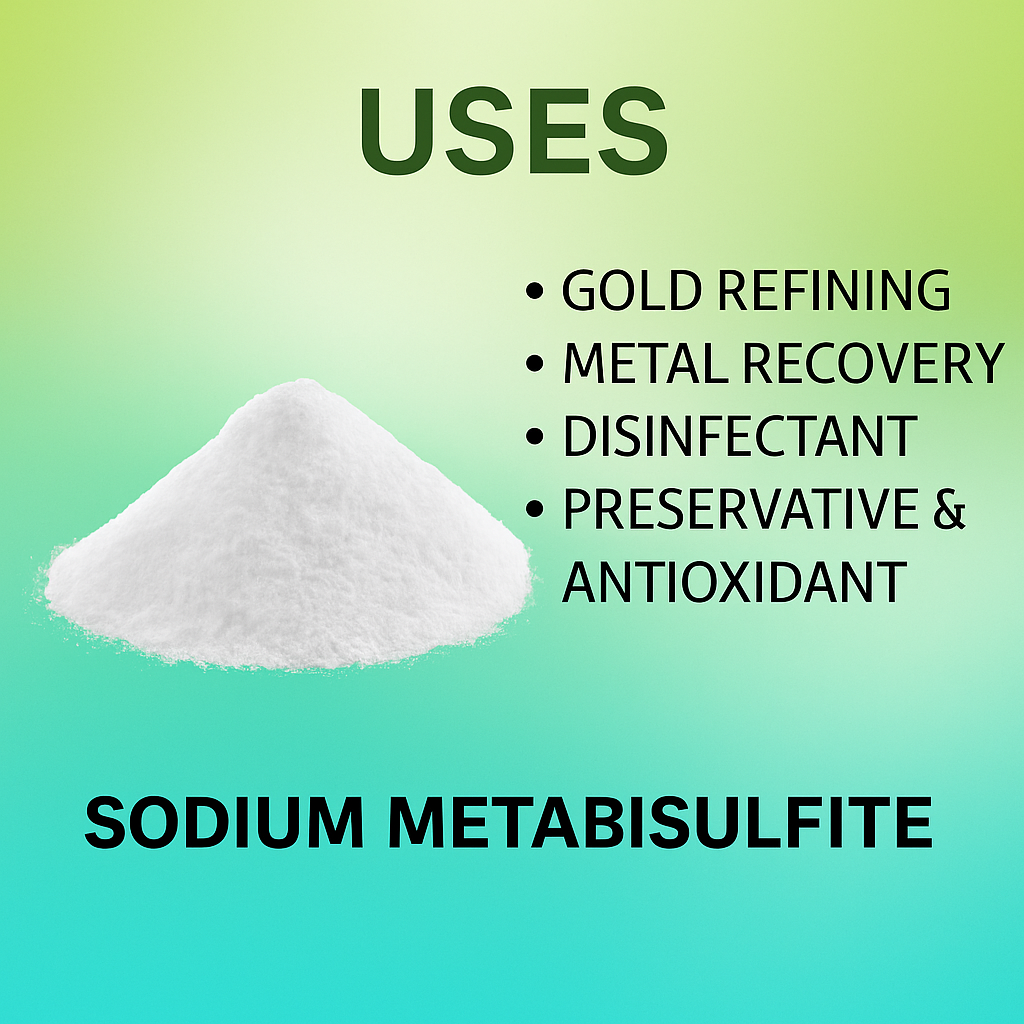 JSP Sodium Metabisulfite 5lb Bag Gold Precipitant Powder for Refining Recovery Aqua Regia JSP