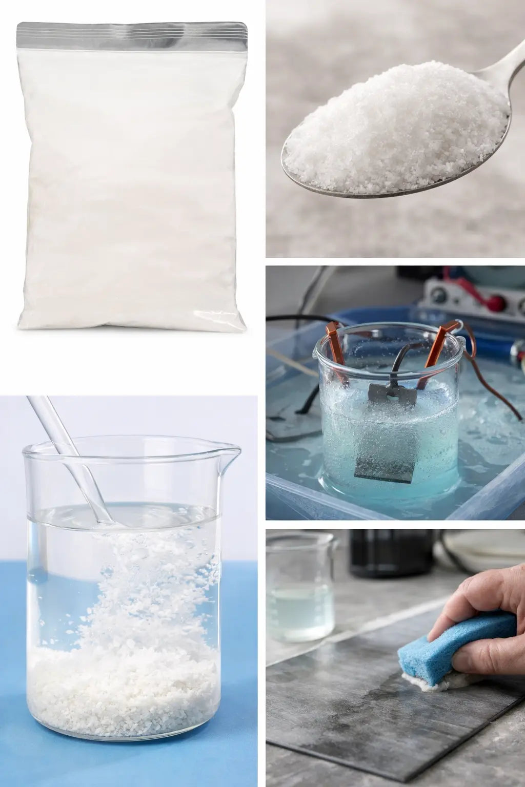 Zinc Sulfate Monohydrate (ZnSO₄·H₂O) – Lab Chemical & Metal Patina Compound GOLD TESTING EQUIPMENT