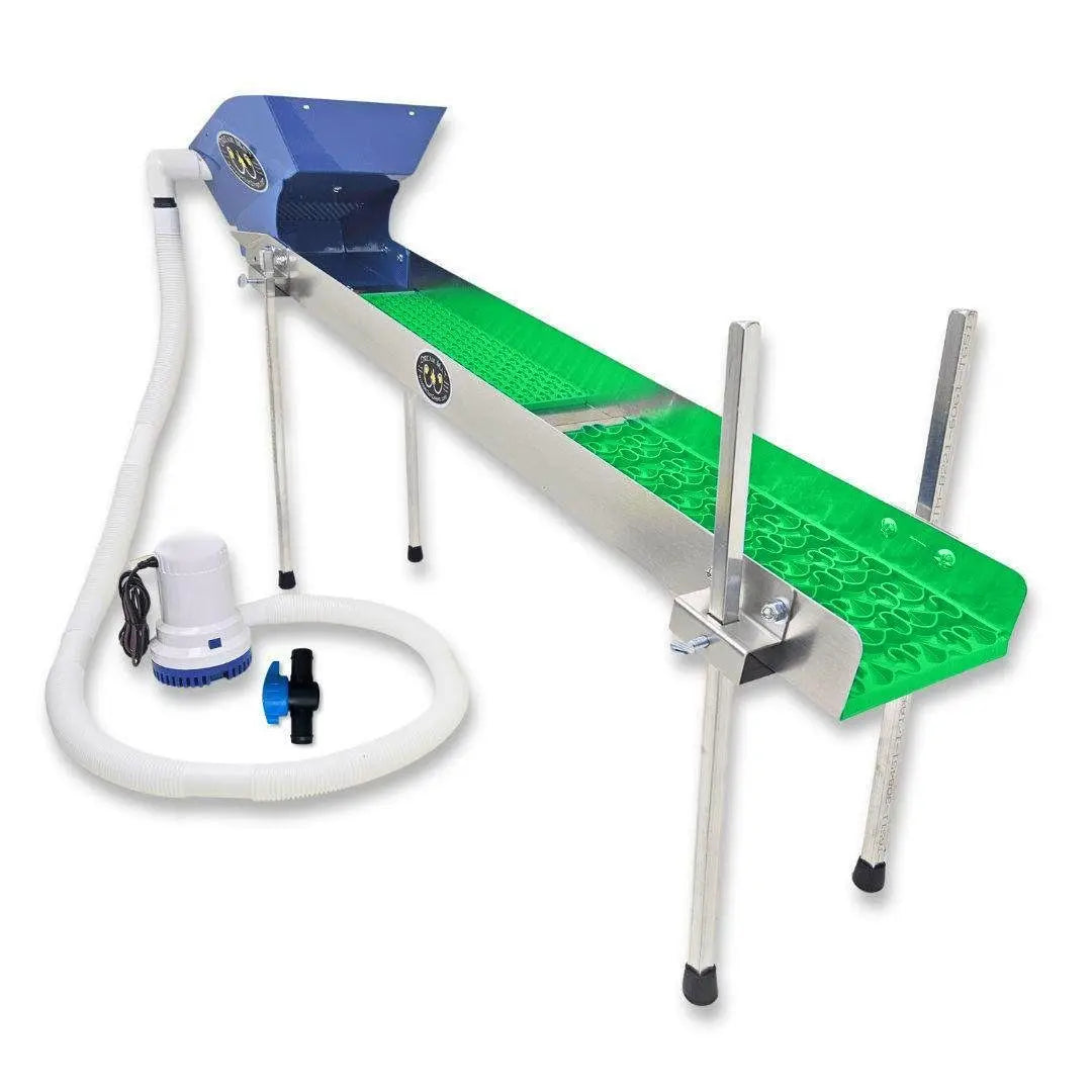 6X42 Highbanker Sluice Box with Double Dream Mat | Gold Mining Equipment Prospectors Dream