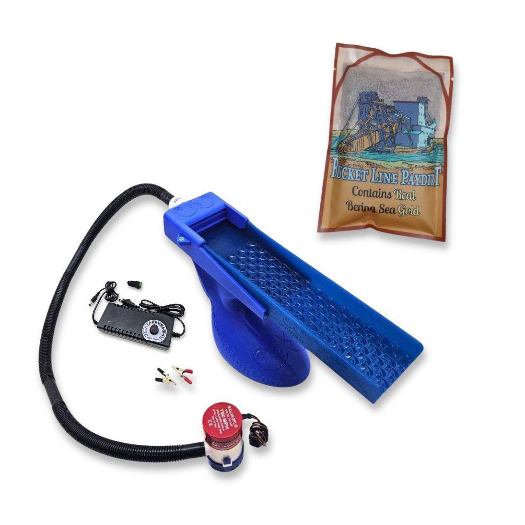 The Boss Clean Up Sluice Kit - Micro (2nd Gen) + Bering Sea Paydirt