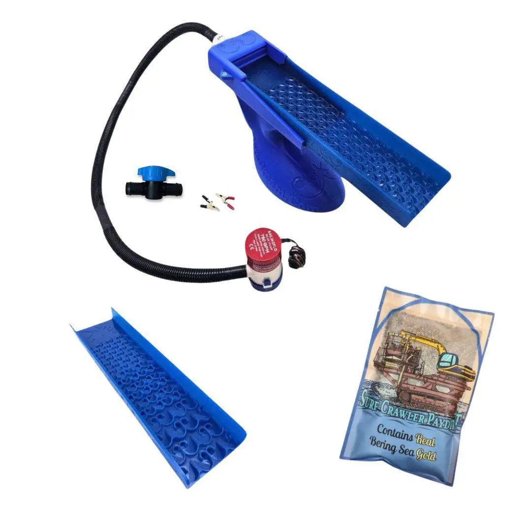 Value Bering Sea Paydirt Bundle - The Boss Clean Up Sluice Kit - Combo + Micro Prospectors Dream