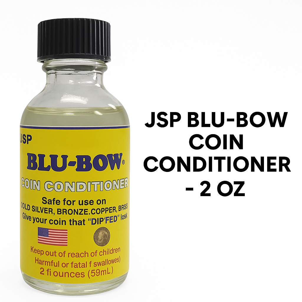 JSP Blu-Bow 2 oz Coin Conditioner Cleaner for Gold Silver Copper Bronze Coins JSP