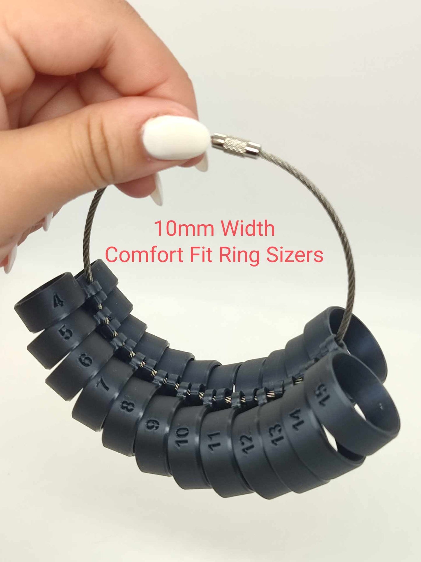 SureFit 10mm Comfort Fit Ring Sizer Set SureFit Ring Sizers