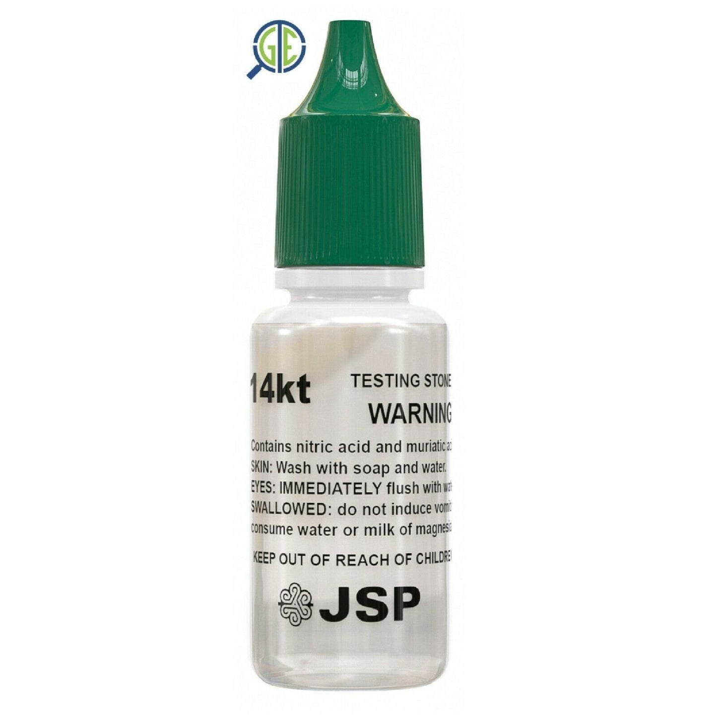 JSP Gold Silver Jewelry Metals Testing Acid 10k 14k 18k Kit + Scratch Test Stone
