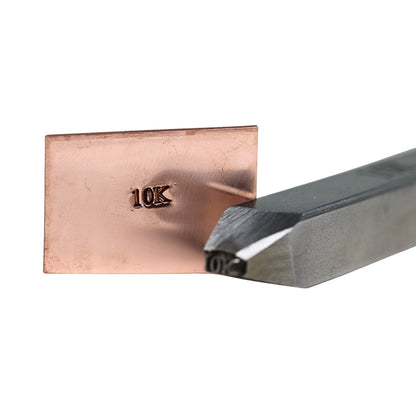 Jewelers Metal Stamp, Hardened Steel, Hallmarking Pepetools