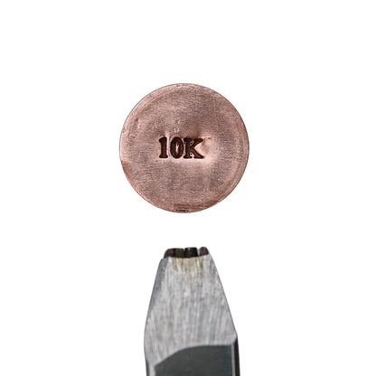 Jewelers Metal Stamp, Hardened Steel, Hallmarking Pepetools