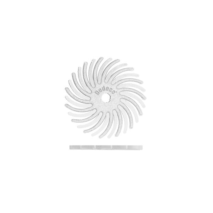5/8" Radial Bristle Disc - Pack of 12 - 1/16" Arbor