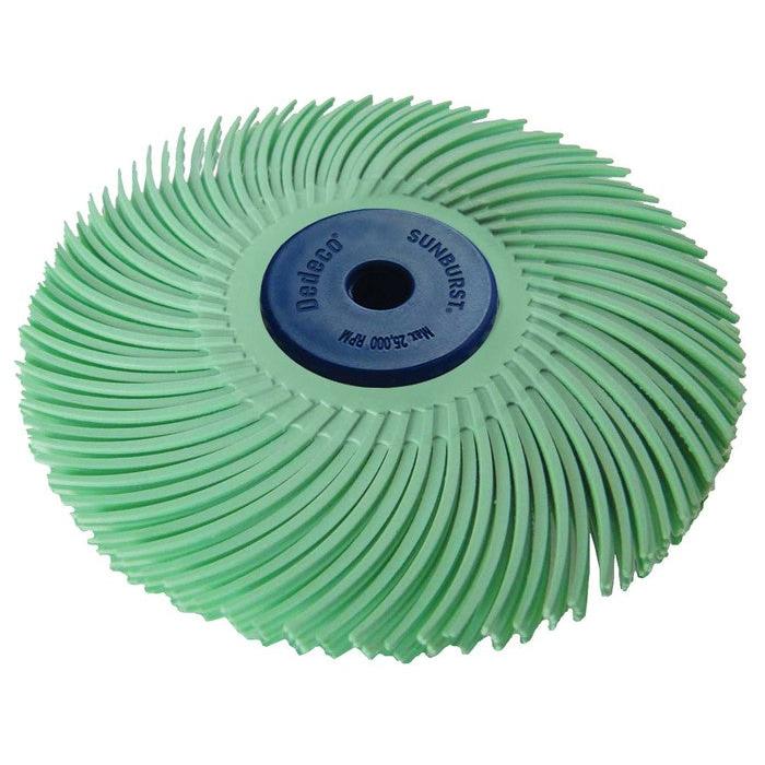 Dedeco® Sunburst® 3" 3-Ply Radial Bristle Disc Assortment