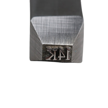 Jewelers Metal Stamp, Hardened Steel, Hallmarking Pepetools