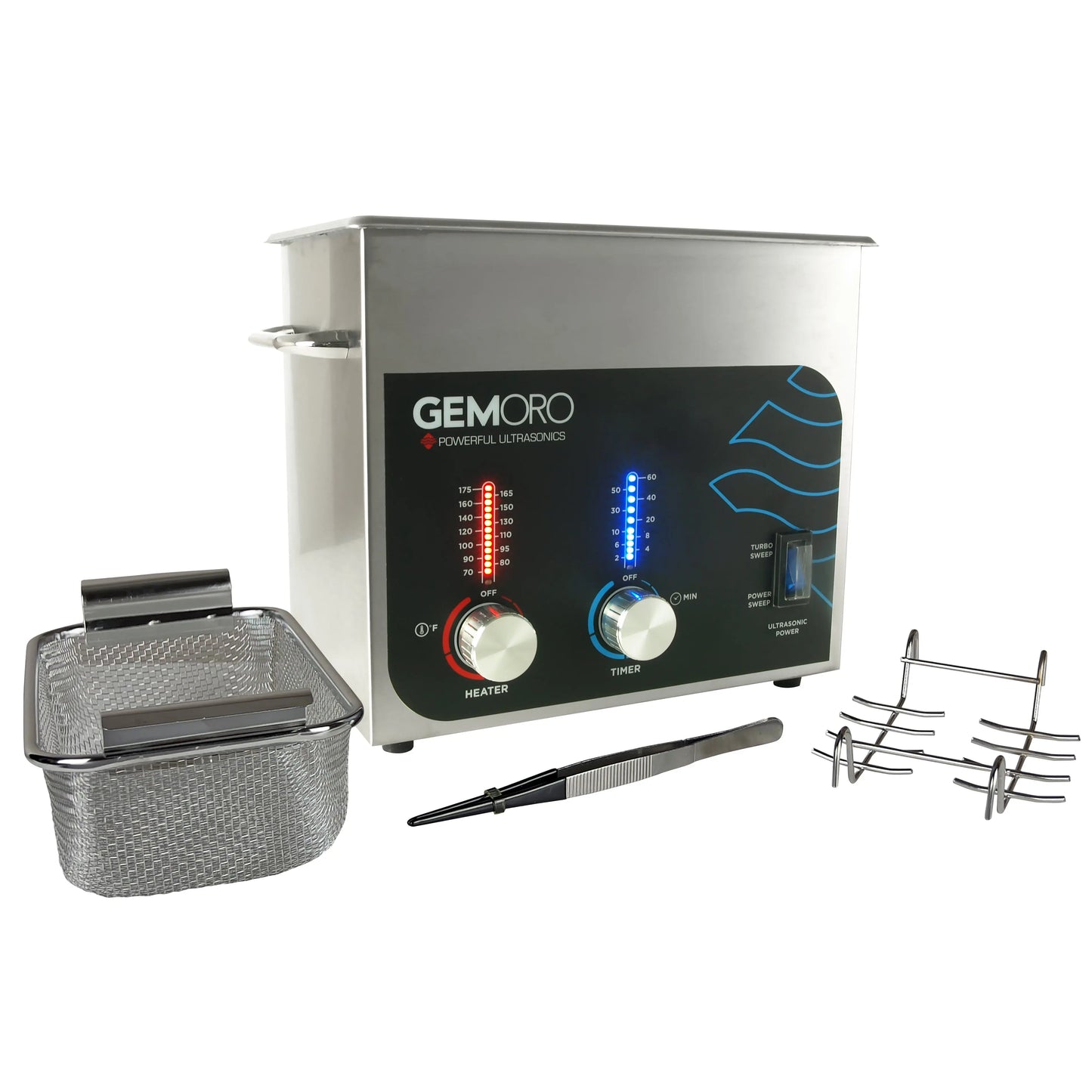 Ultrasonic (.75 Gallon 3QT) With Heat, Autodegassing & Accessories Pepetools