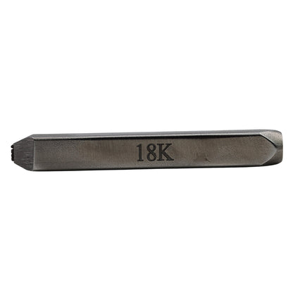 Jewelers Metal Stamp, Hardened Steel, Hallmarking Pepetools