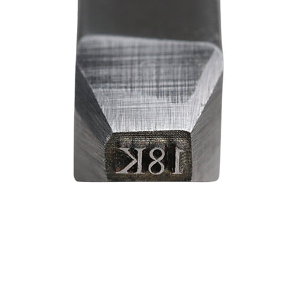 Jewelers Metal Stamp, Hardened Steel, Hallmarking Pepetools