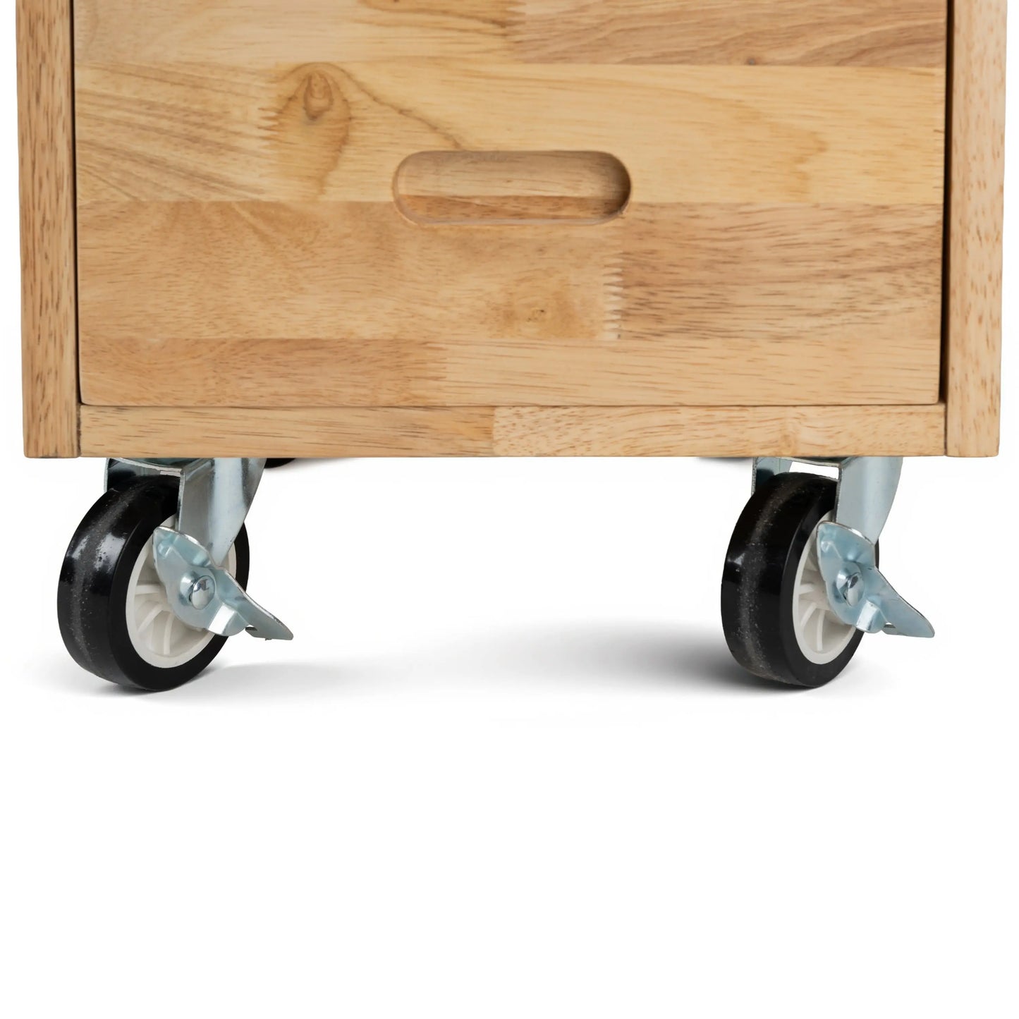 7 Drawer Rolling Cabinet - Heavy Duty Casters, Hardwood Pepetools