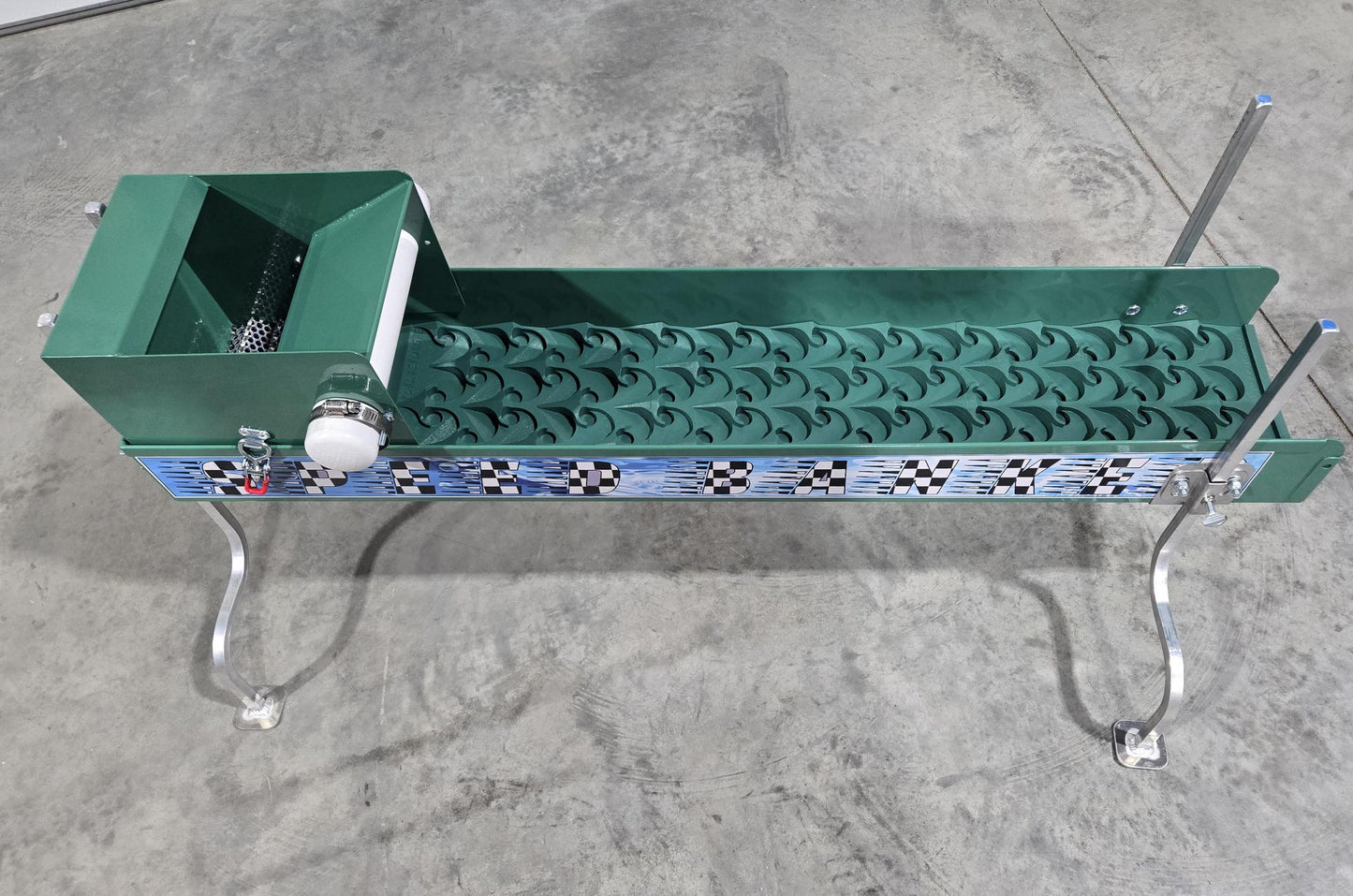 8x42 Speed Banker Unclassified Power Sluice with Dream Mat | Gold Mining Equipment