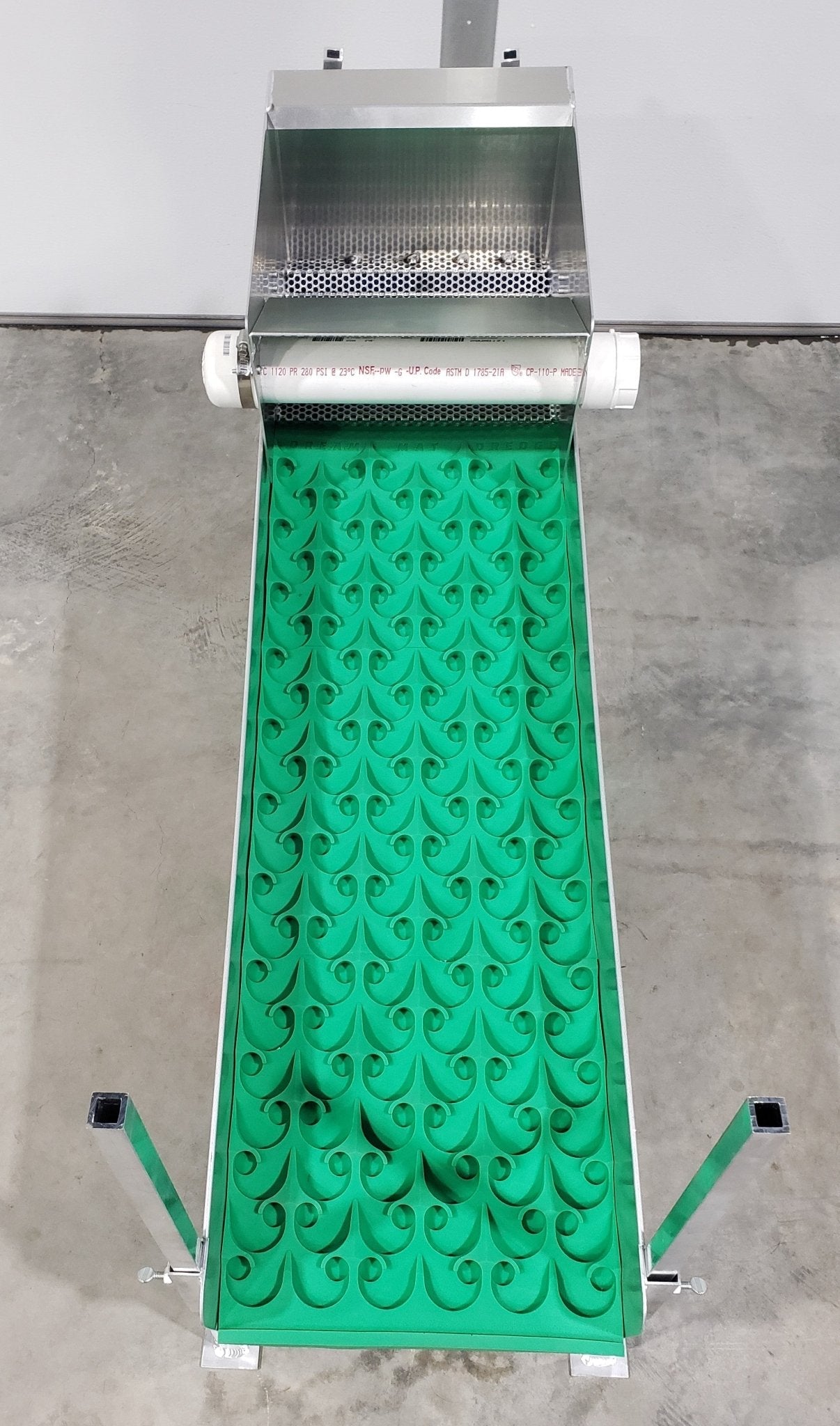 12" Speed Banker Unclassified Power Sluice with Dream Mat | Gold Mining Equipment