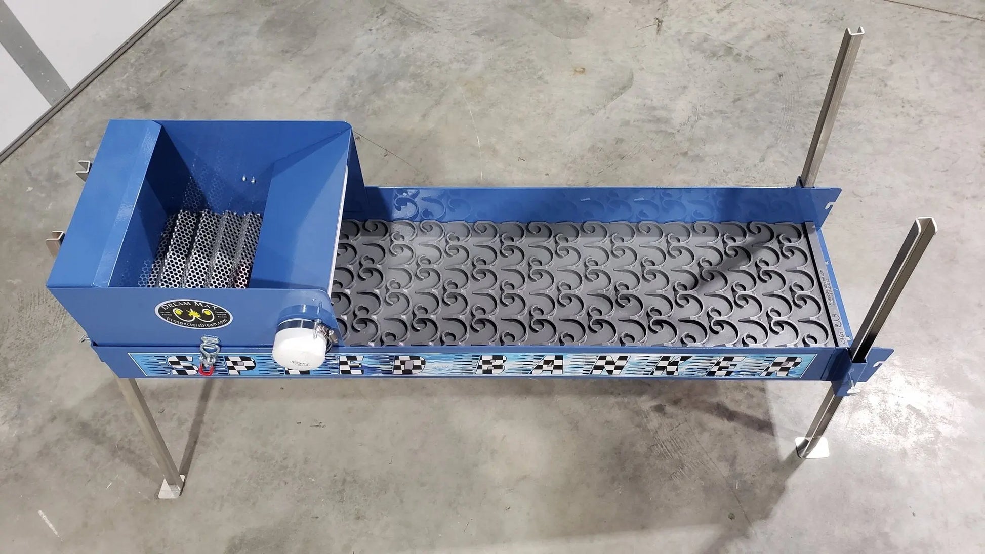 12x42 Speed Banker Unclassified Power Sluice with Dream Mat | Gold Mining Equipment - GOLD TESTING EQUIPMENT