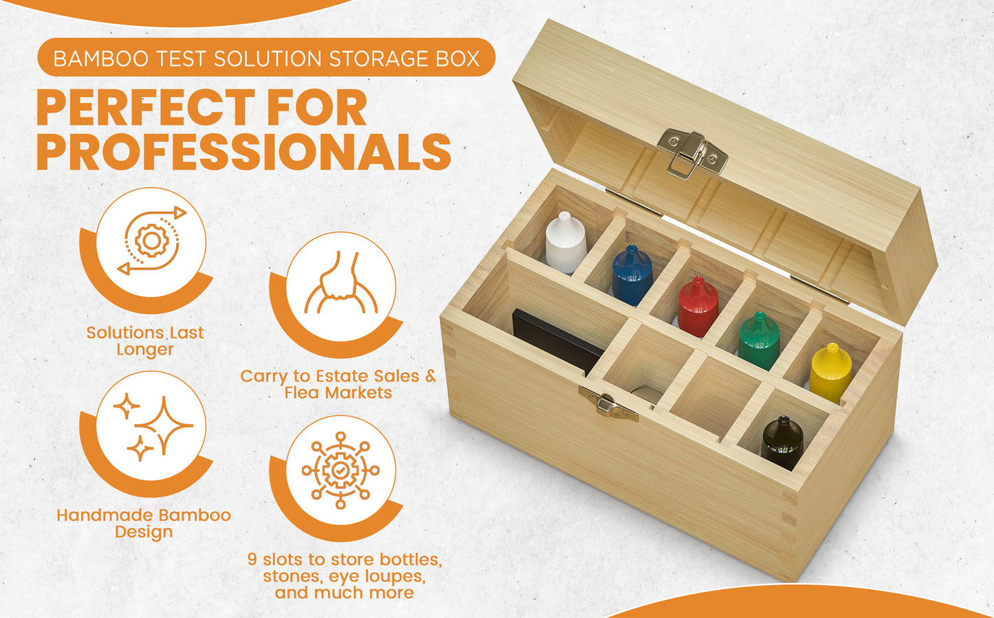 Gold Silver 9K 10K 14K 18K 24K Jewelry Acid Test Kit with N52 Earth Magnet & 30X/60X Led Eye Loupe Magnifier