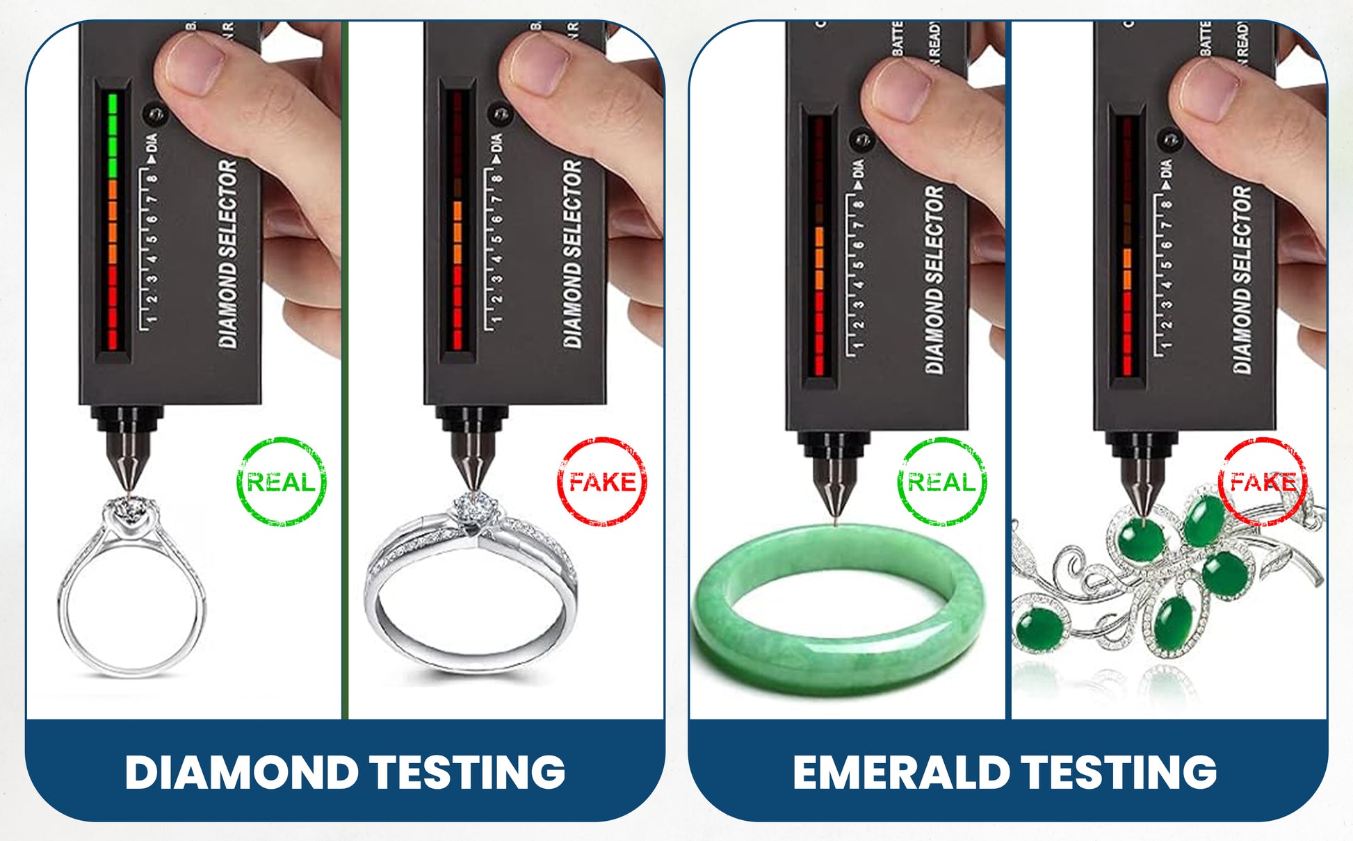 How To Tell If A Fake Diamonds Pass Diamond Tester Fake Diamonds