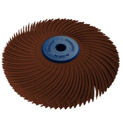 Dedeco® Sunburst® 3" 3-Ply Radial Bristle Disc Assortment