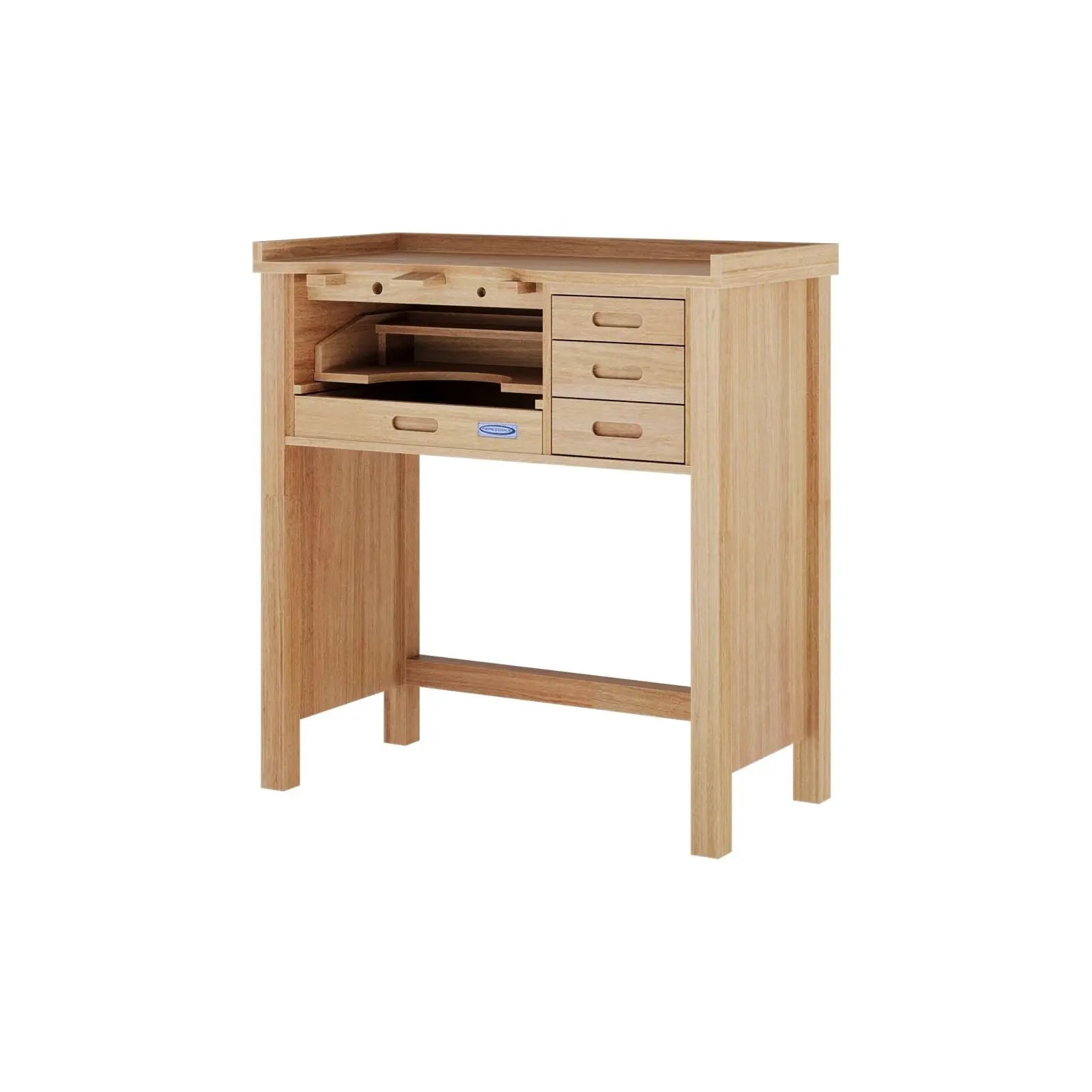 Classic Jewelers Work Bench, Premium Grade, Hardwood Pepetools