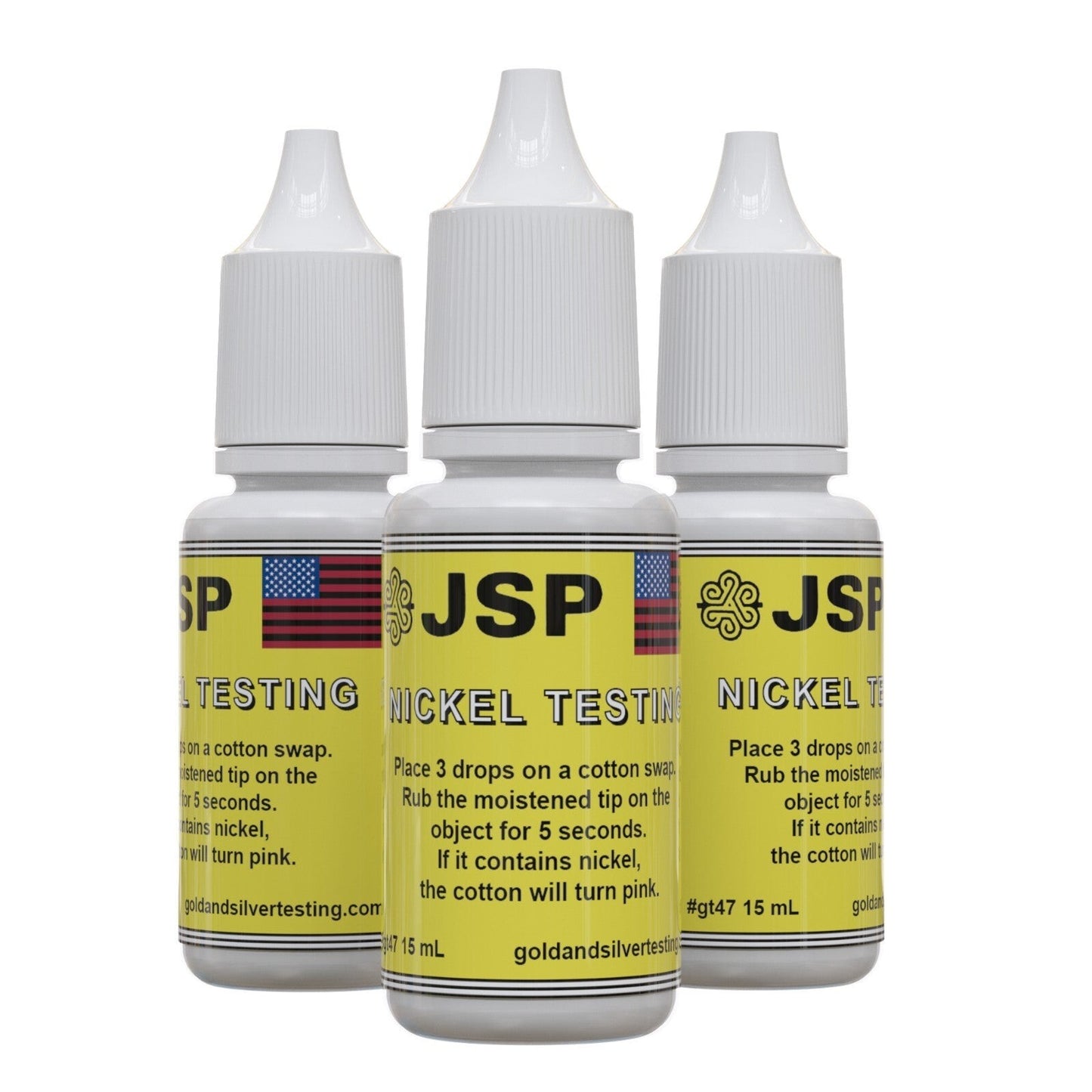JSP Nickel Test Solution Jewelry Protectant Seal for Metal Belts Rings - GOLD TESTING EQUIPMENT