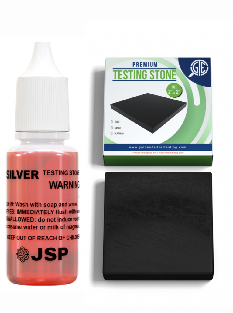 Silver Testing Kit Acid Stone Needles Neutralizer 900 925 950 975 999 Test Kit