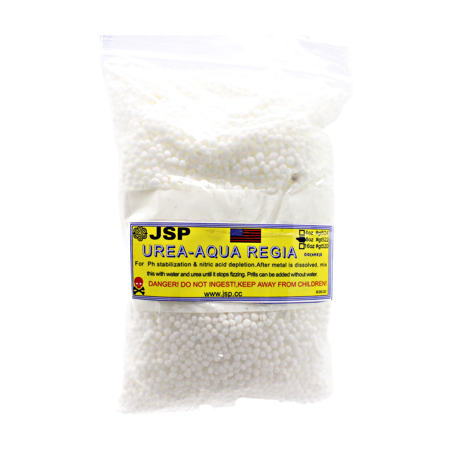 Gold Precipitation Kit Sodium Metabisulfite SMB Urea Gold Refining Stannous - GOLD TESTING EQUIPMENT