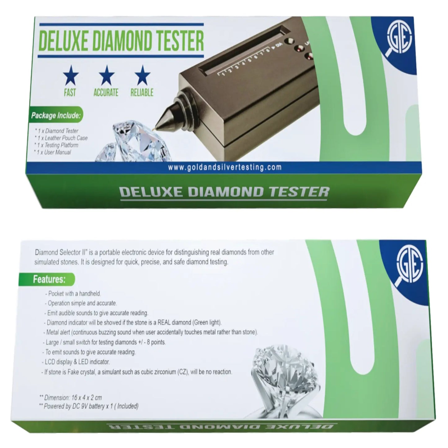 Gold Silver Jewelry Test Kit 10K 14K 18K 24K Digital Scale Diamond Tester Acid JSP