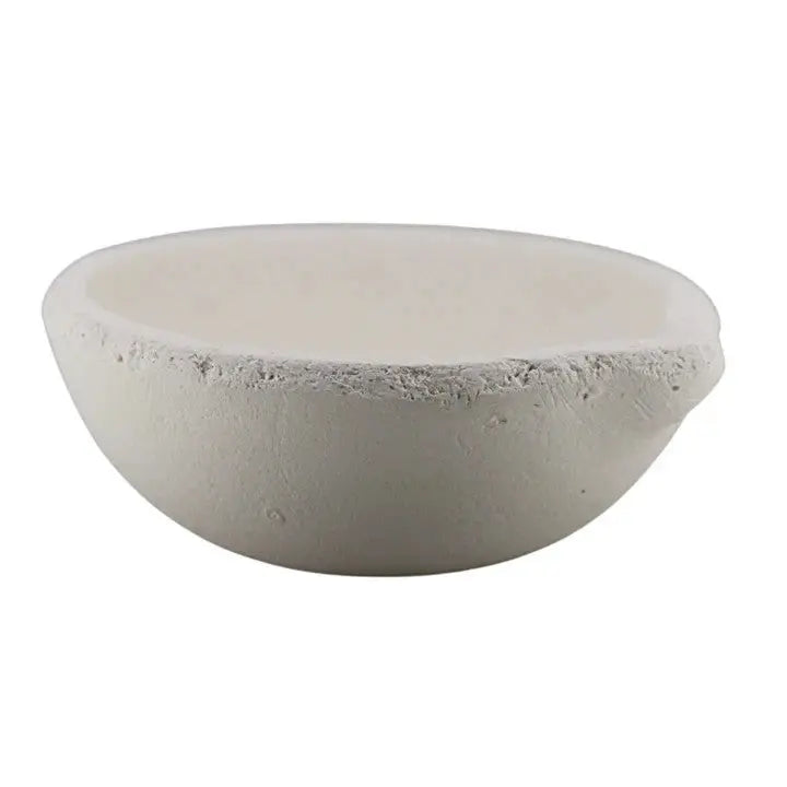 Ceramic Crucible Melting Dish Gold Silver Copper Casting Refining Alloying GTE