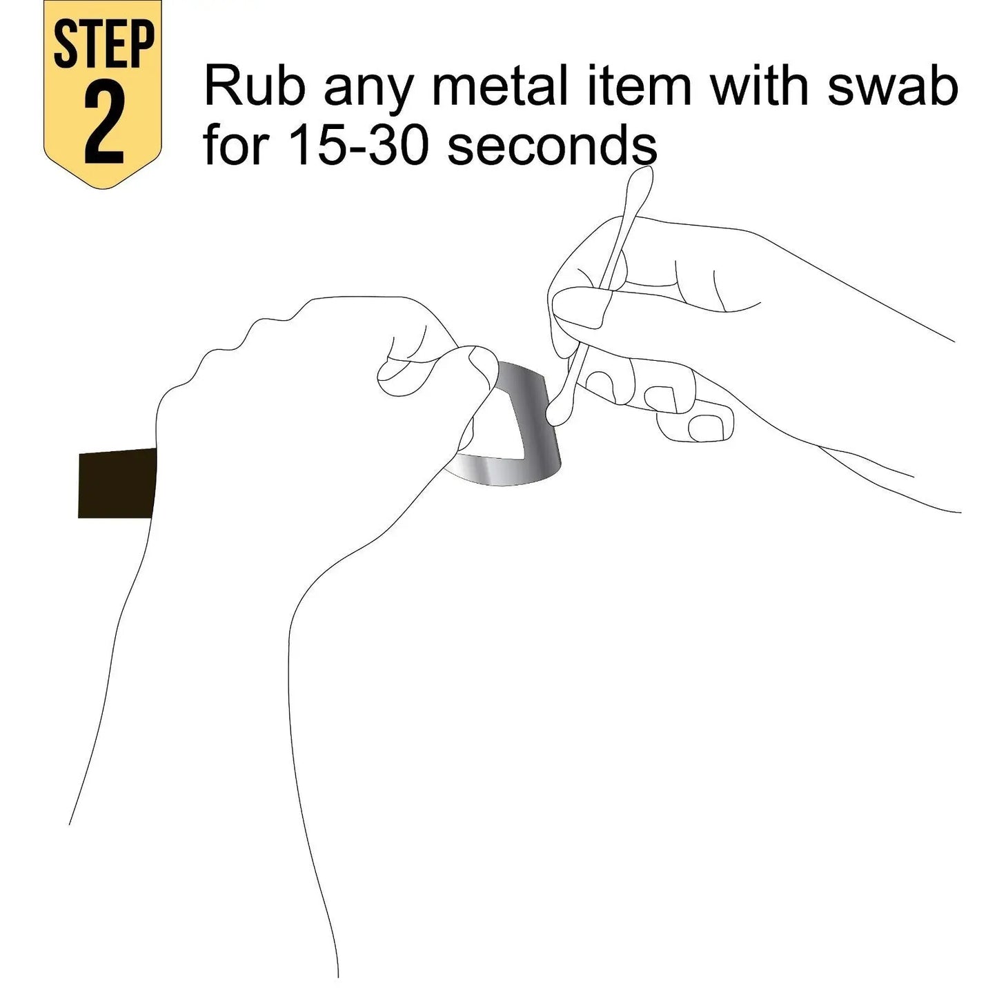 JSP Nickel Test Solution Jewelry Protectant Seal for Metal Belts Rings JSP