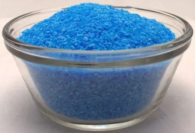 Copper Sulfate Pentahydrate Crystals 8 oz - Fine Crystal - Electroplating Grade