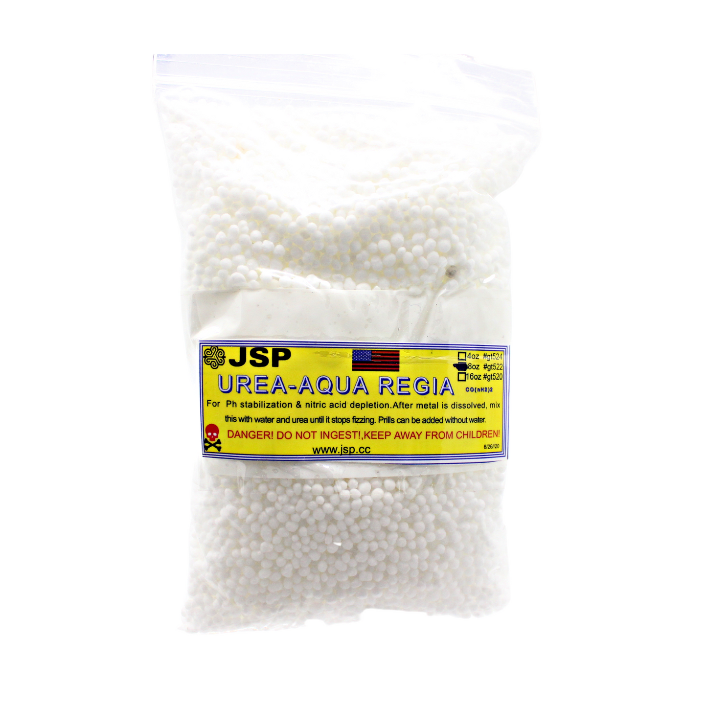 Gold Recovery Kit 1lb Sodium Metabisulfite SMB + 1lb Urea Gold Scrap Refining - GOLD TESTING EQUIPMENT