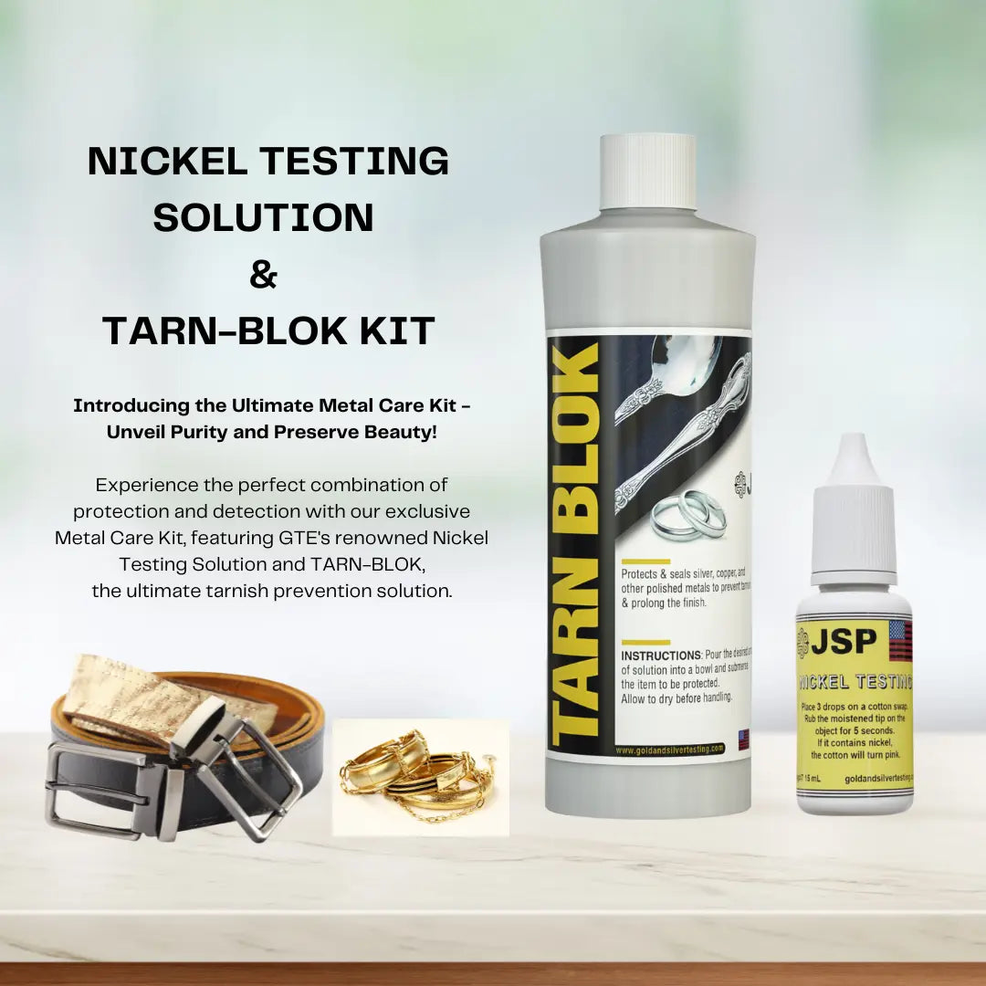 JSP Nickel Test Solution Jewelry Protectant Seal for Metal Belts Rings JSP