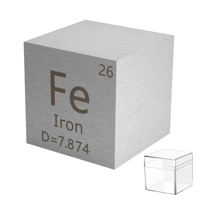 Titanium Cube 10MM Metal Density Cubes Pure Metal High Density Element Cube for Element Collections Lab Experiment Material Heavy Small Objects Experience(Ti 0.39 Inch) GOLD TESTING EQUIPMENT