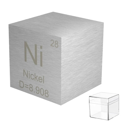 Titanium Cube 10MM Metal Density Cubes Pure Metal High Density Element Cube for Element Collections Lab Experiment Material Heavy Small Objects Experience(Ti 0.39 Inch) GOLD TESTING EQUIPMENT