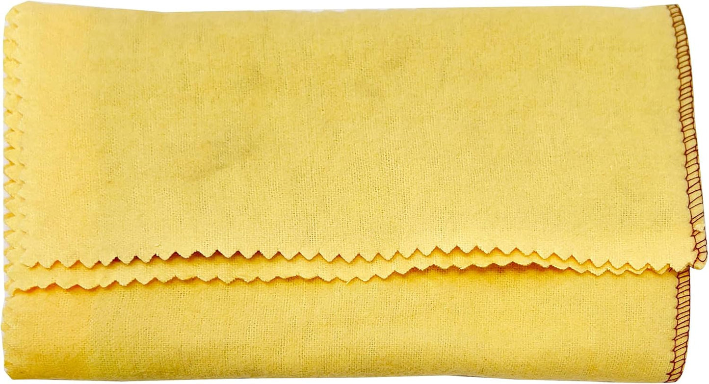 GTE Jewelers Large 12x14 Rouge Polishing Cloth Brass Copper Silver Gold Sunshine Buff
