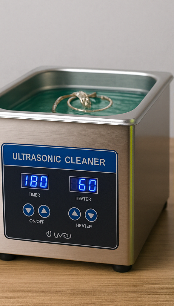 JSP Ultrasonic Cleaning Solution – 16 oz (Non-Ammoniated) | Jewelry & Precious Metal Cleaner